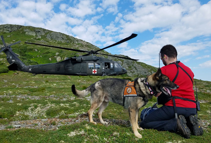 New England K9 Search & Rescue uses ICESPIKE traction system