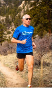 Terry Chiplin Owner of Active At Altitude Running Camp in Estes Park Co.
